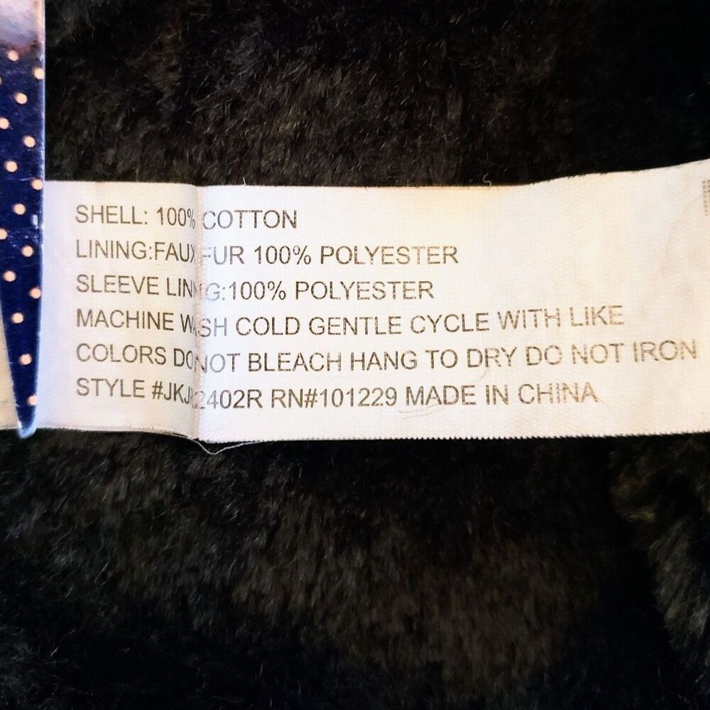 Ashley-Vintage Charm Women Cropped Denim Hoodie Jacket Faded Black L - Picture 8 of 8